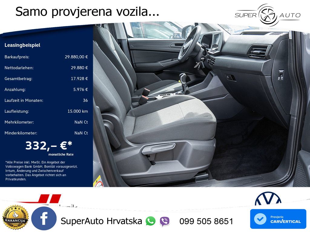 VW Caddy 102 KS