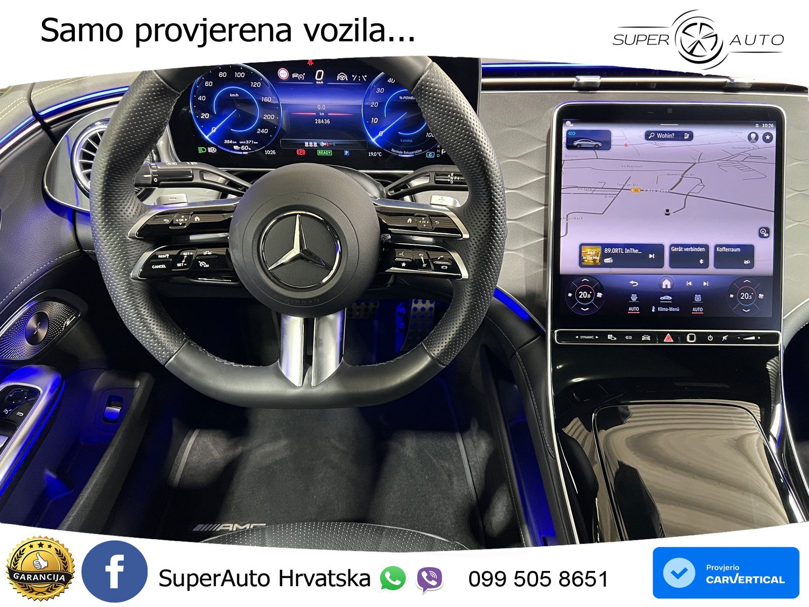 Mercedes EQE 350+ 105 kWh (320 KS) AMG ACC+HEAD+GR SJED+360+PANO