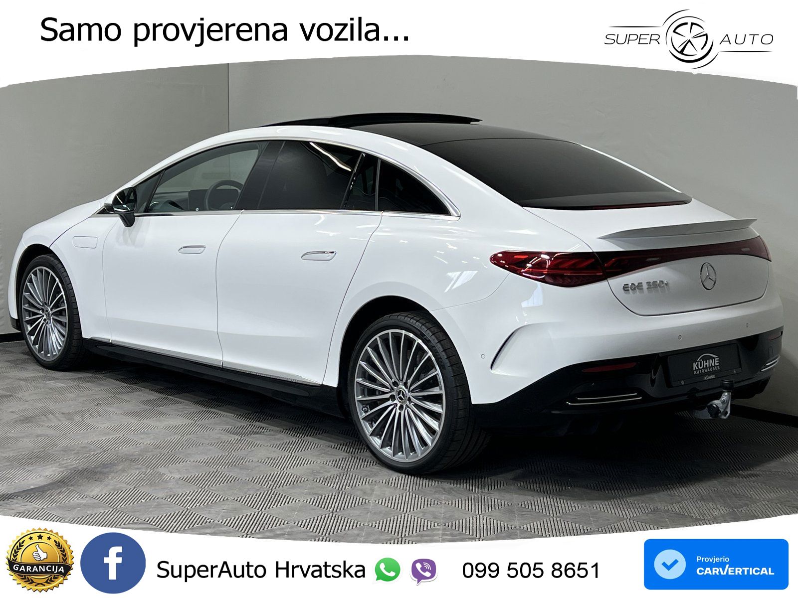 Mercedes EQE 350+ 105 kWh (320 KS) AMG ACC+HEAD+GR SJED+360+PANO