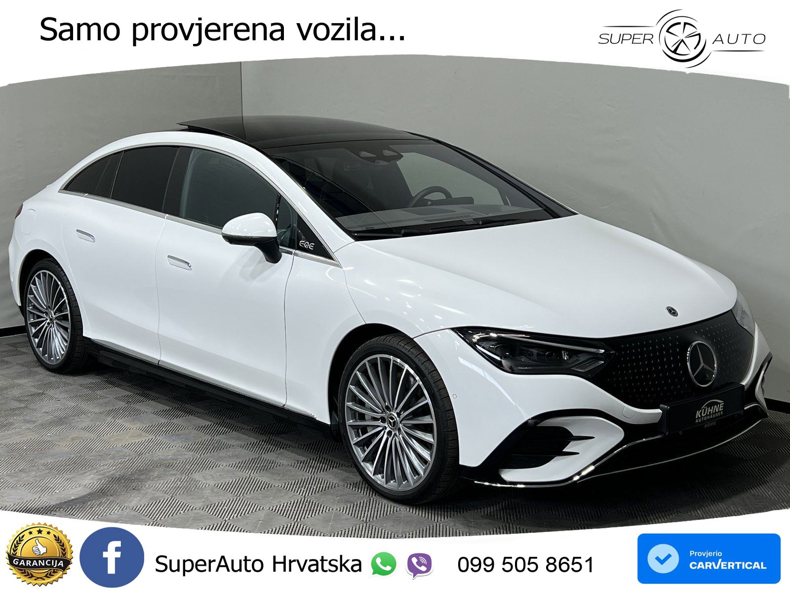 Mercedes EQE 350+ 105 kWh (320 KS) AMG ACC+HEAD+GR SJED+360+PANO