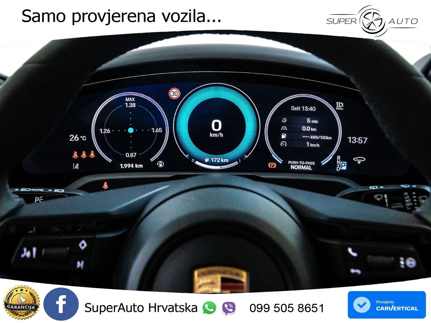 Porsche Taycan Cross Turismo 4S 105 kWh (598 KS)