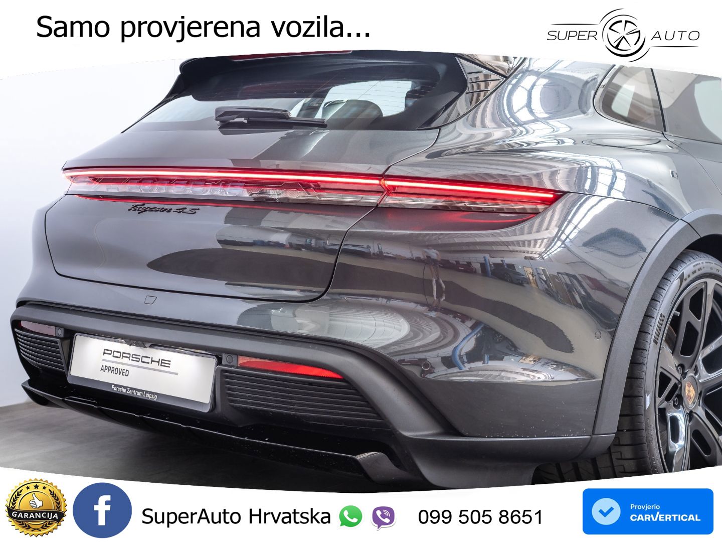 Porsche Taycan Cross Turismo 4S 105 kWh (598 KS)