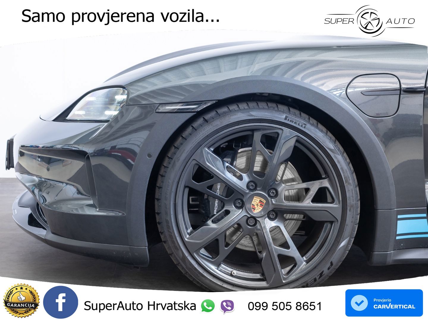 Porsche Taycan Cross Turismo 4S 105 kWh (598 KS)