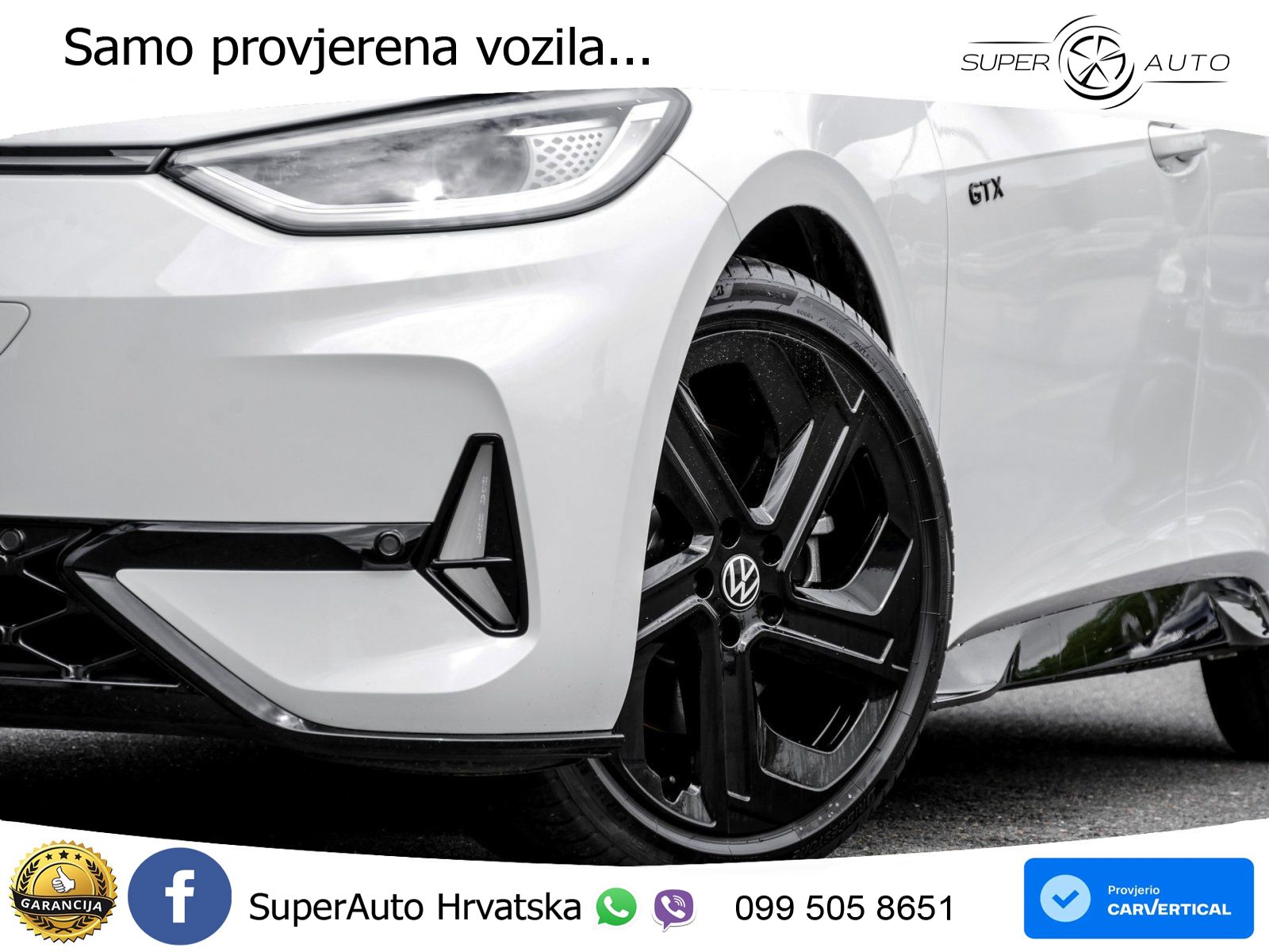 Volkswagen ID.3 GTX 84 kWh (286 KS)