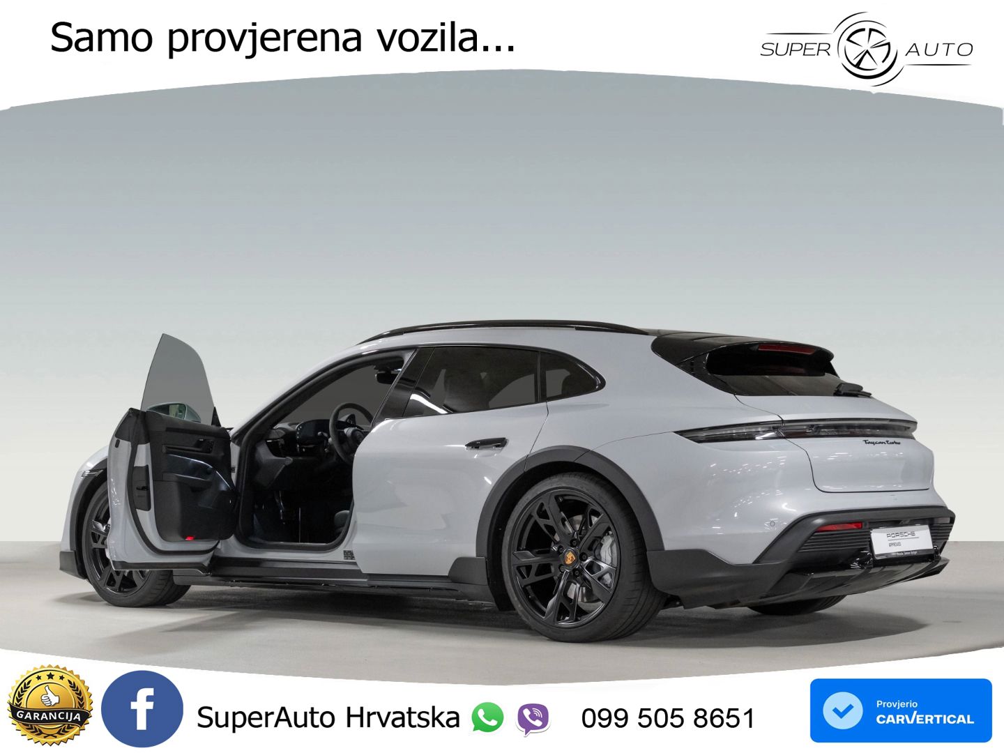 Porsche Taycan Cross Turismo Turbo 93.4 kWh (680 KS)