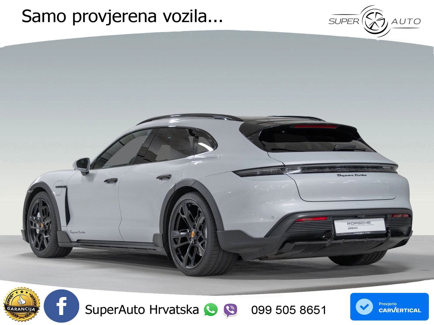 Porsche Taycan Cross Turismo Turbo 93.4 kWh (680 KS)