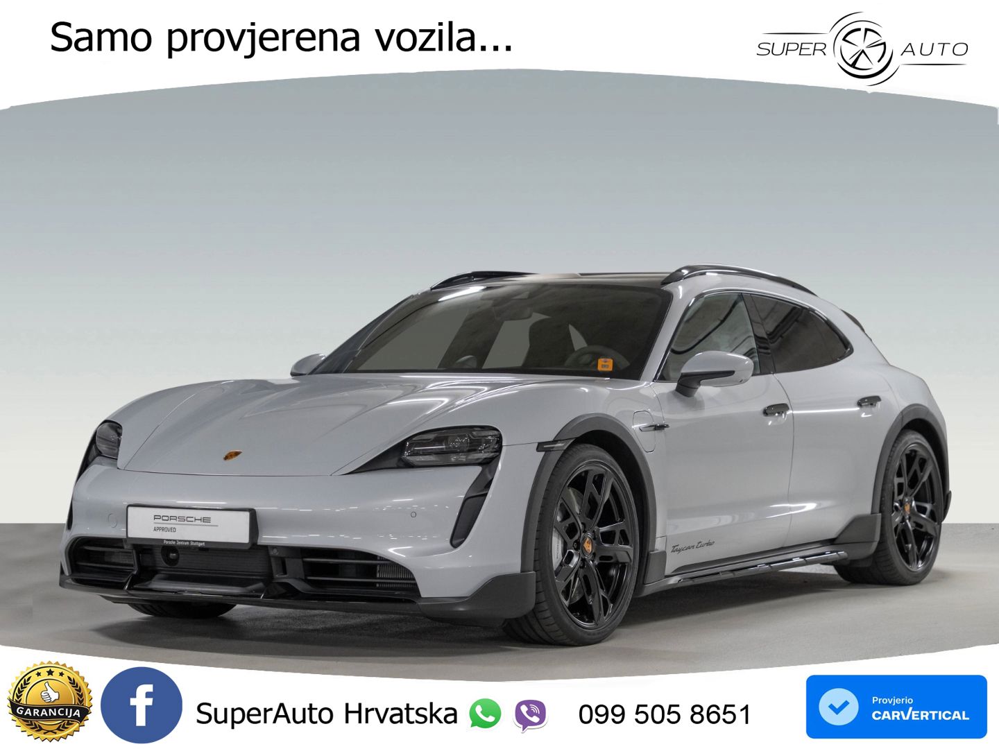 Porsche Taycan Cross Turismo Turbo 93.4 kWh (680 KS)