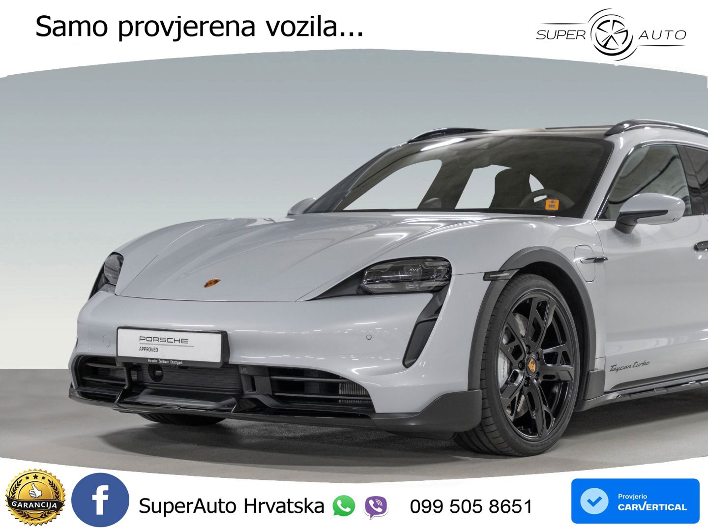 Porsche Taycan Cross Turismo Turbo 93.4 kWh (680 KS)