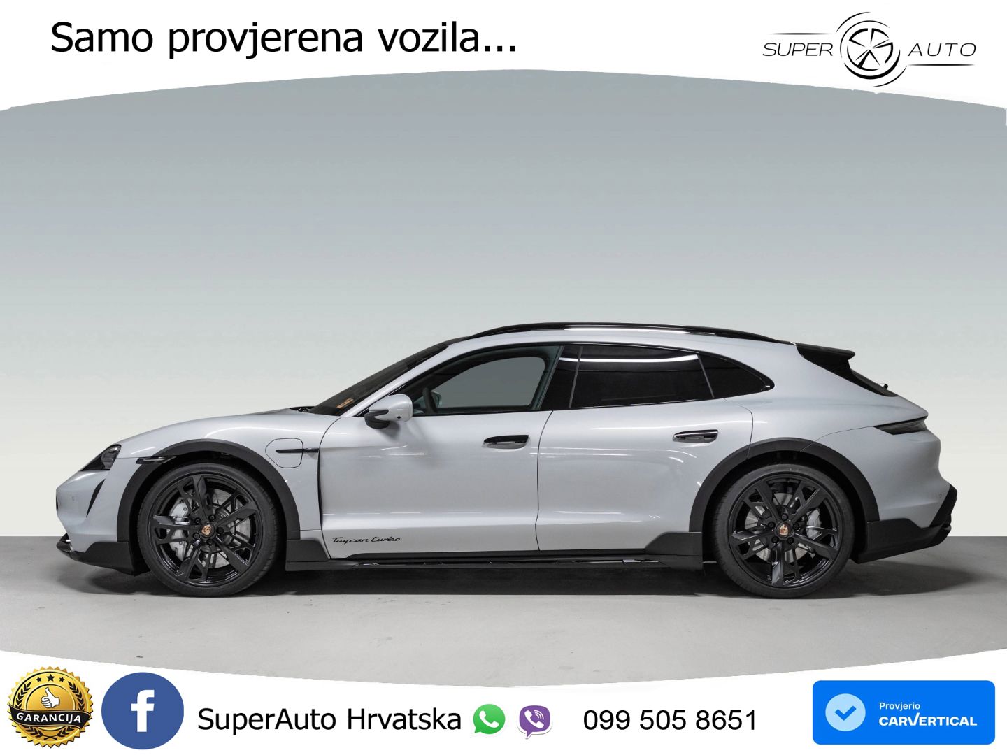 Porsche Taycan Cross Turismo Turbo 93.4 kWh (680 KS)