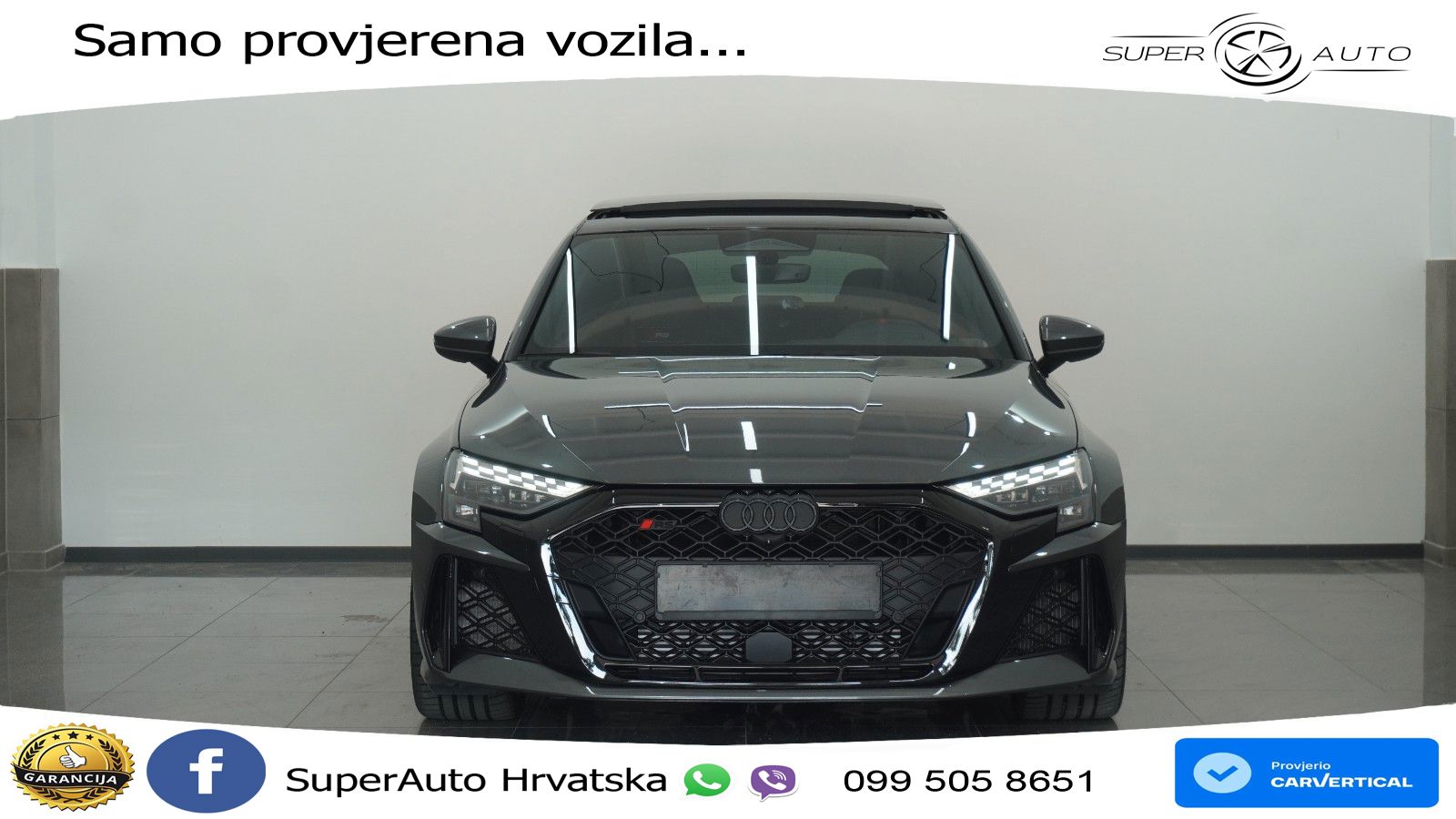 Audi RS3 Sportback 2.5 TFSI (400 KS) quattro S tronic LED+GR SJED+ACC