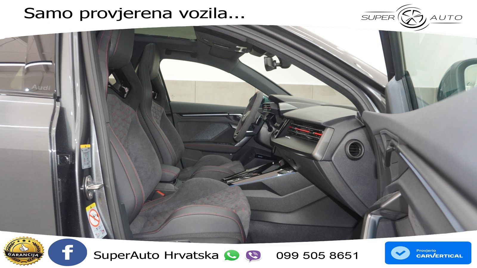 Audi RS3 Sportback 2.5 TFSI (400 KS) quattro S tronic LED+GR SJED+ACC