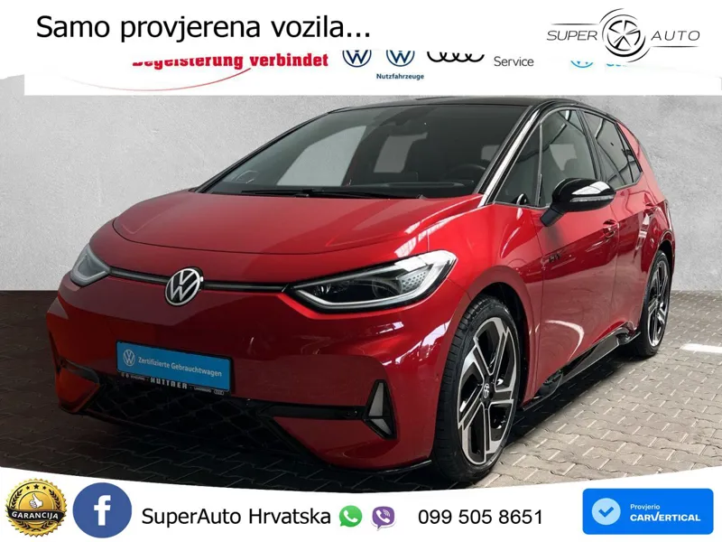 Volkswagen ID.3 GTX 84 kWh (286 KS)