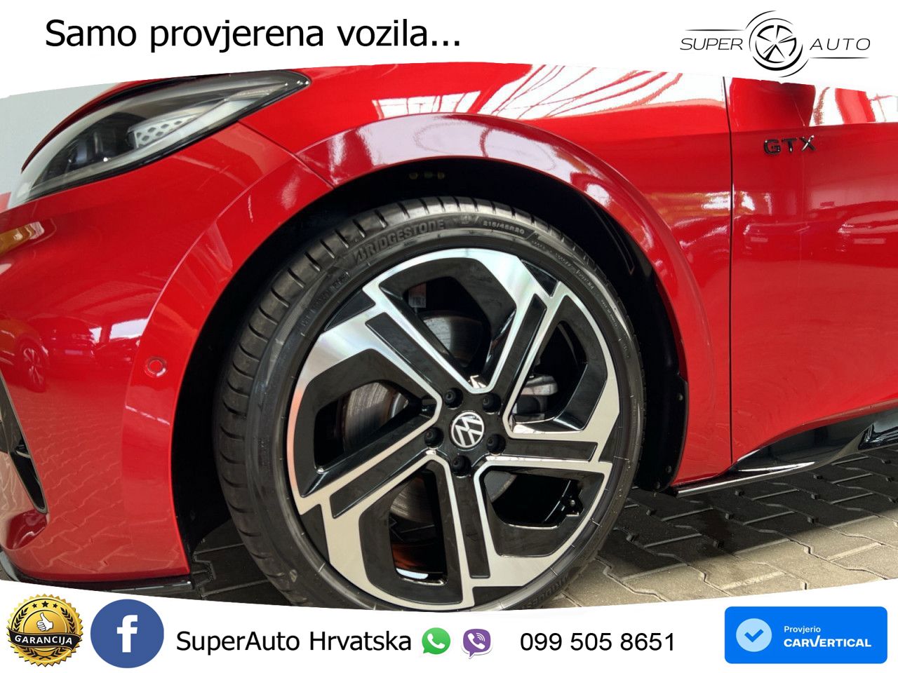 Volkswagen ID.3 GTX 84 kWh (286 KS)