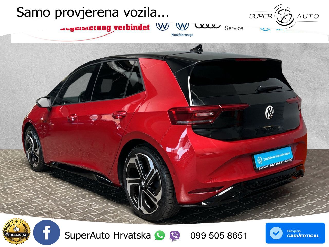Volkswagen ID.3 GTX 84 kWh (286 KS)