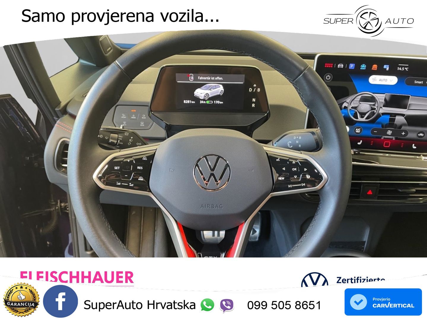 Volkswagen ID.3 GTX 84 kWh (286 KS) LED+GR SJED+ACC