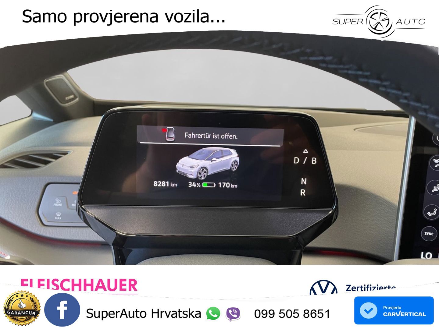 Volkswagen ID.3 GTX 84 kWh (286 KS) LED+GR SJED+ACC