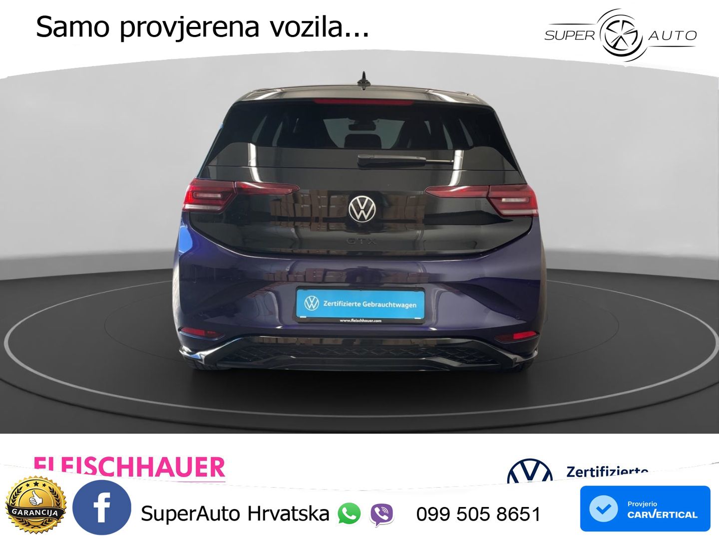 Volkswagen ID.3 GTX 84 kWh (286 KS) LED+GR SJED+ACC
