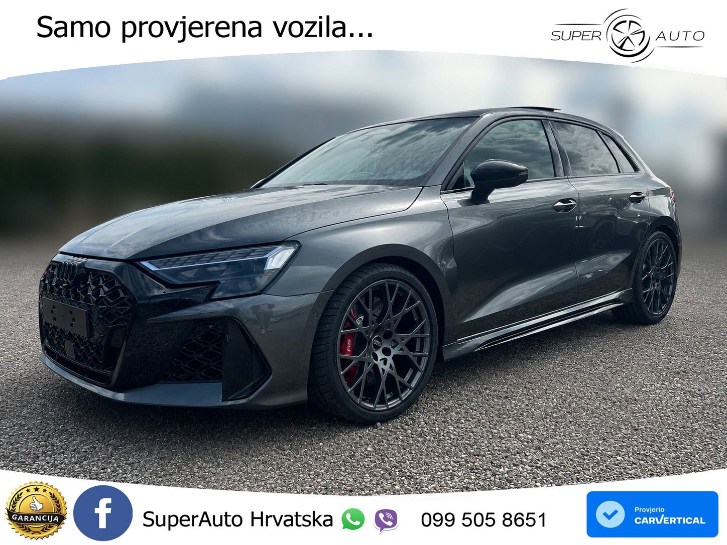 Audi RS3 Sedan 2.5 TFSI (400 KS) quattro S tronic LED+GR SJED+ACC