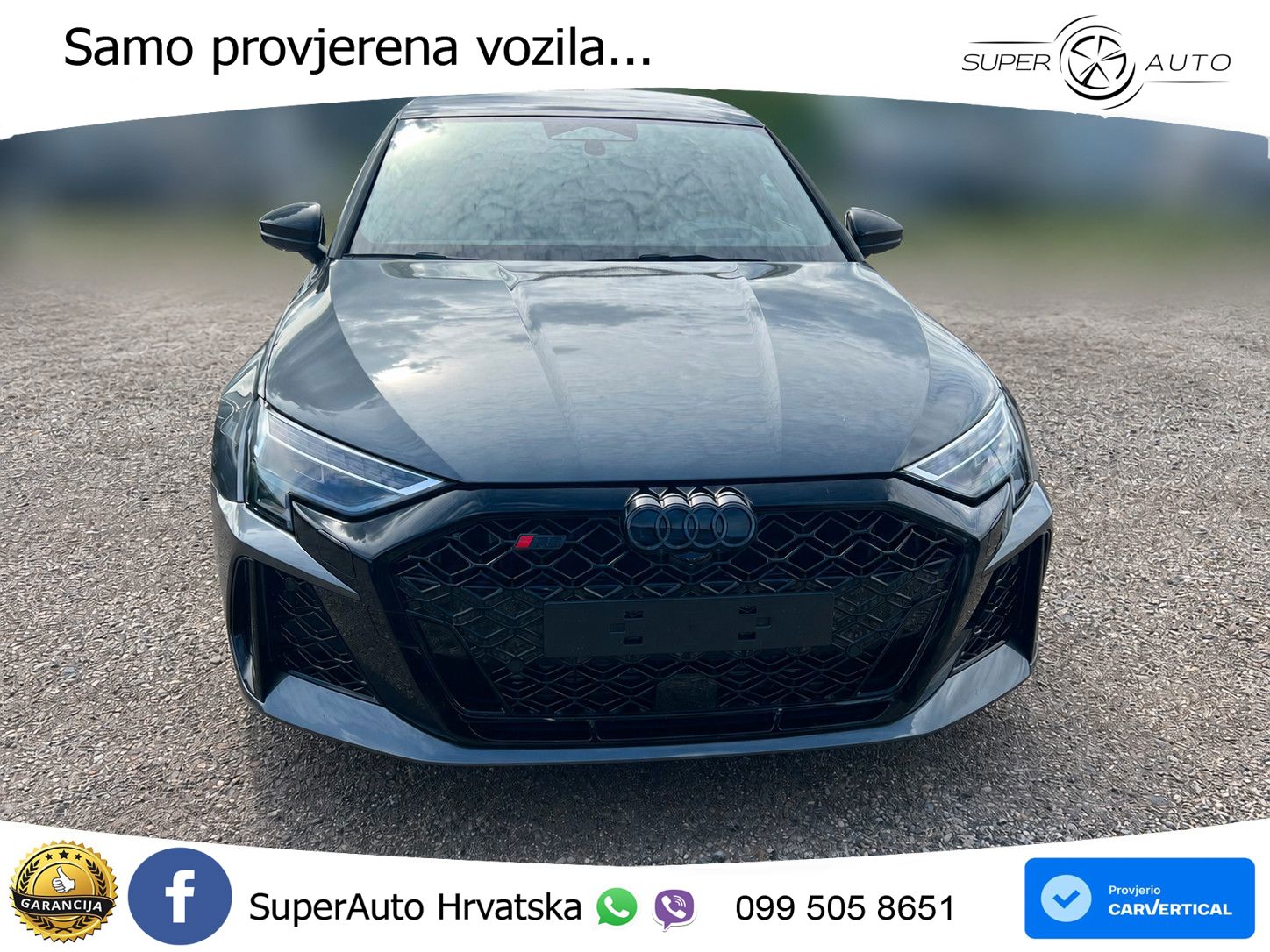 Audi RS3 Sedan 2.5 TFSI (400 KS) quattro S tronic LED+GR SJED+ACC