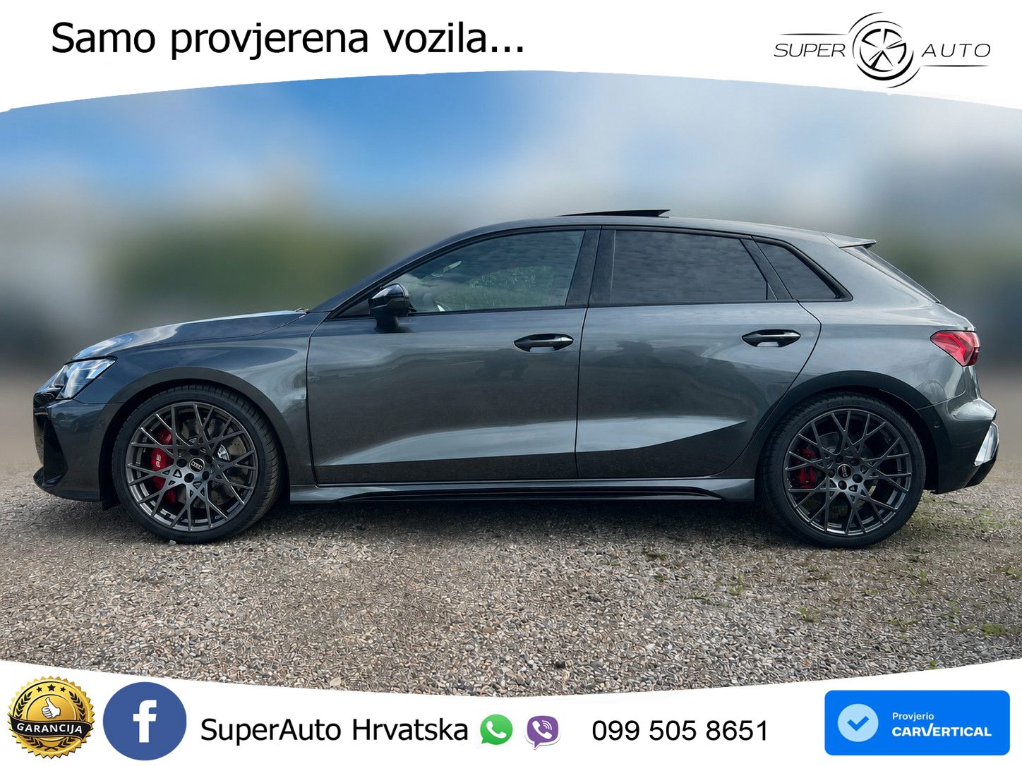 Audi RS3 Sedan 2.5 TFSI (400 KS) quattro S tronic LED+GR SJED+ACC