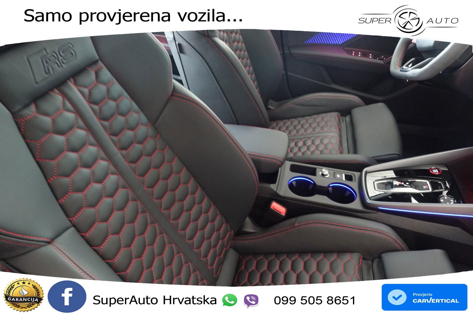 Audi RS3 Sedan 2.5 TFSI (400 KS) quattro S tronic LED+GR SJED+ACC