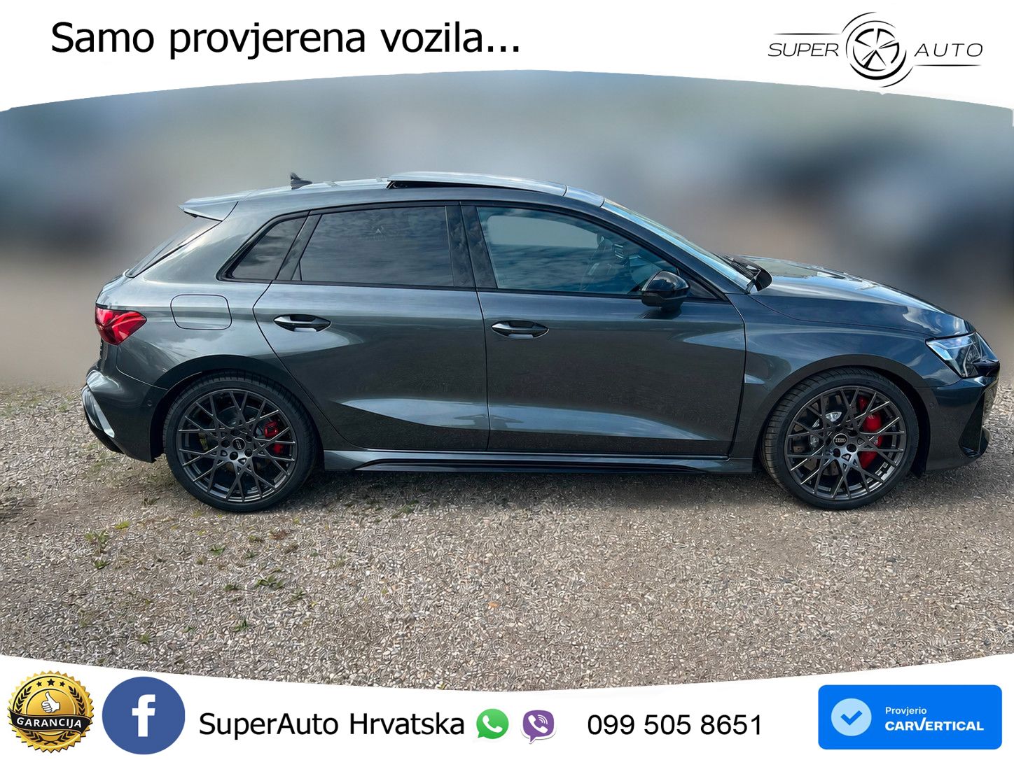 Audi RS3 Sedan 2.5 TFSI (400 KS) quattro S tronic LED+GR SJED+ACC
