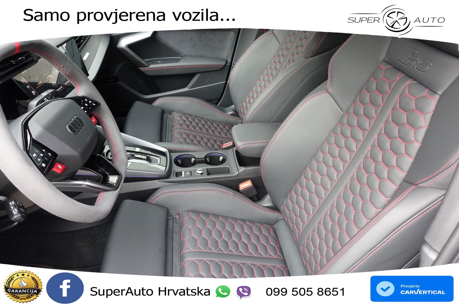 Audi RS3 Sedan 2.5 TFSI (400 KS) quattro S tronic LED+GR SJED+ACC