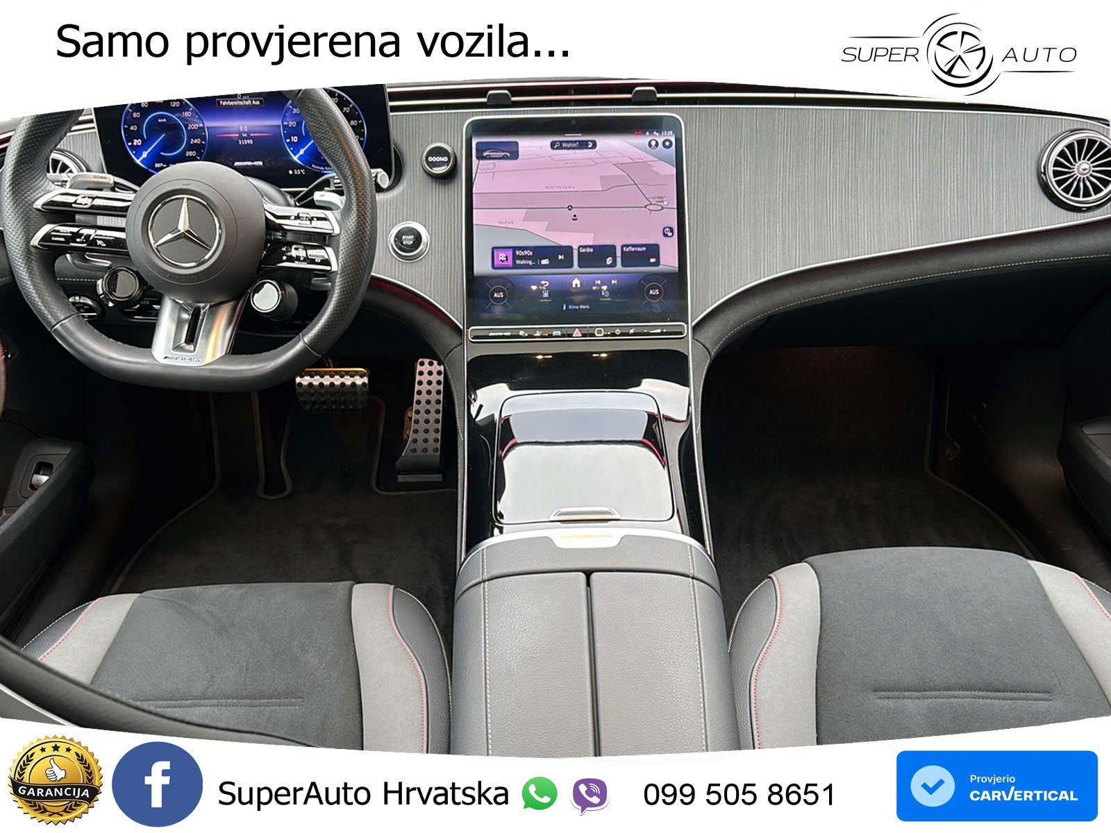 Mercedes EQE AMG 43 100 kWh (476 KS) 4MATIC ZRAČNI+ACC+GR SJED+360+PANO