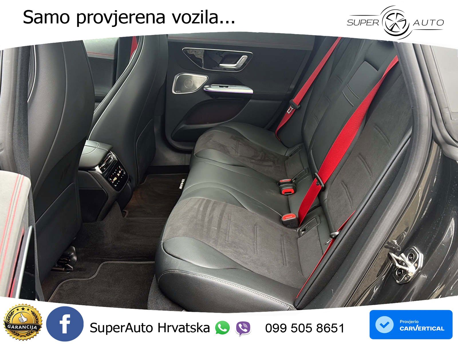Mercedes EQE AMG 43 100 kWh (476 KS) 4MATIC ZRAČNI+ACC+GR SJED+360+PANO