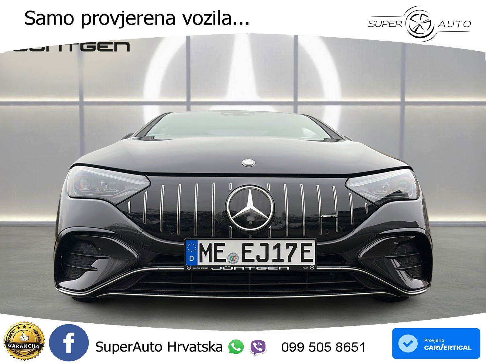 Mercedes EQE AMG 43 100 kWh (476 KS) 4MATIC ZRAČNI+ACC+GR SJED+360+PANO