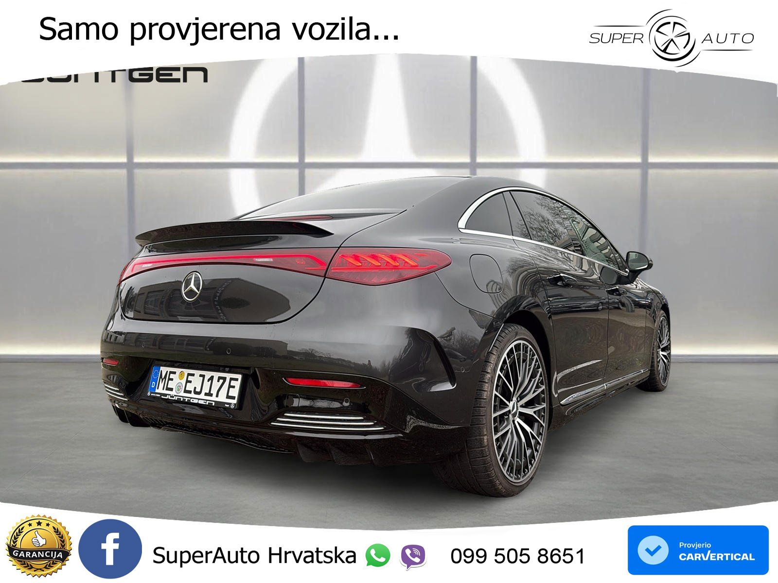 Mercedes EQE AMG 43 100 kWh (476 KS) 4MATIC ZRAČNI+ACC+GR SJED+360+PANO