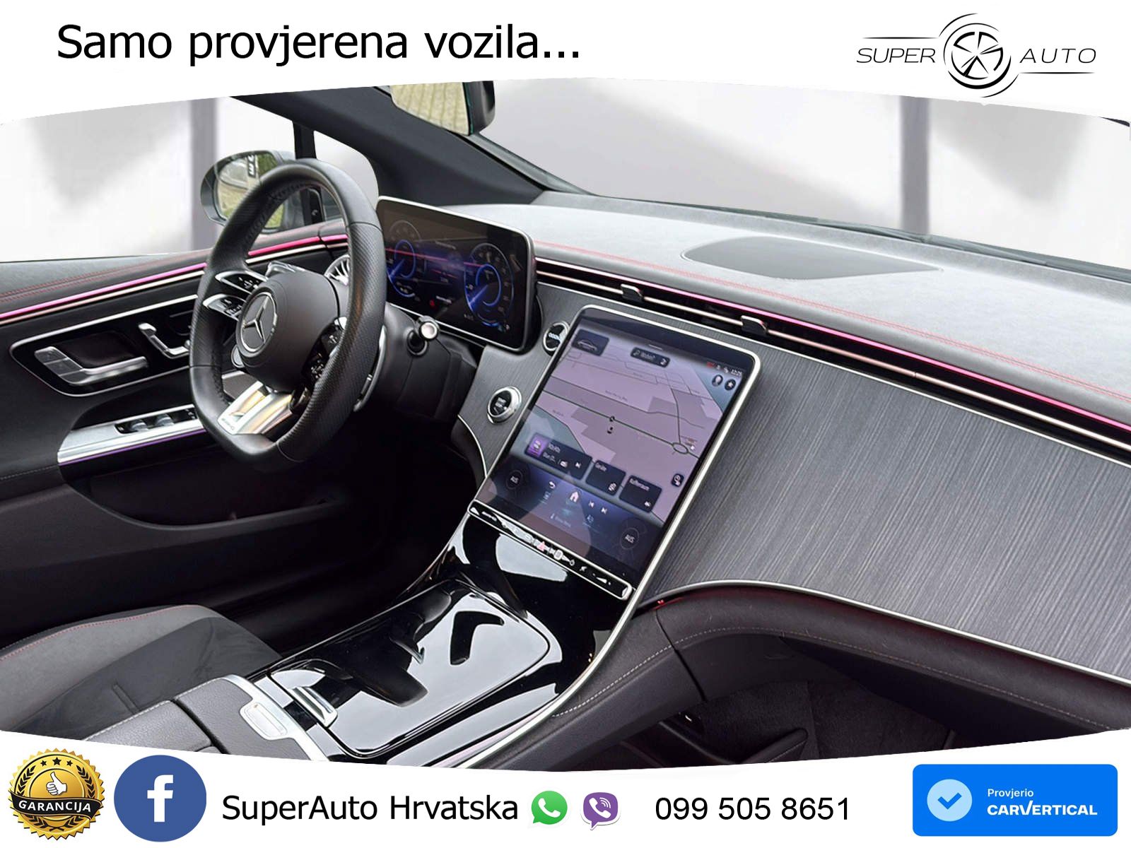 Mercedes EQE AMG 43 100 kWh (476 KS) 4MATIC ZRAČNI+ACC+GR SJED+360+PANO
