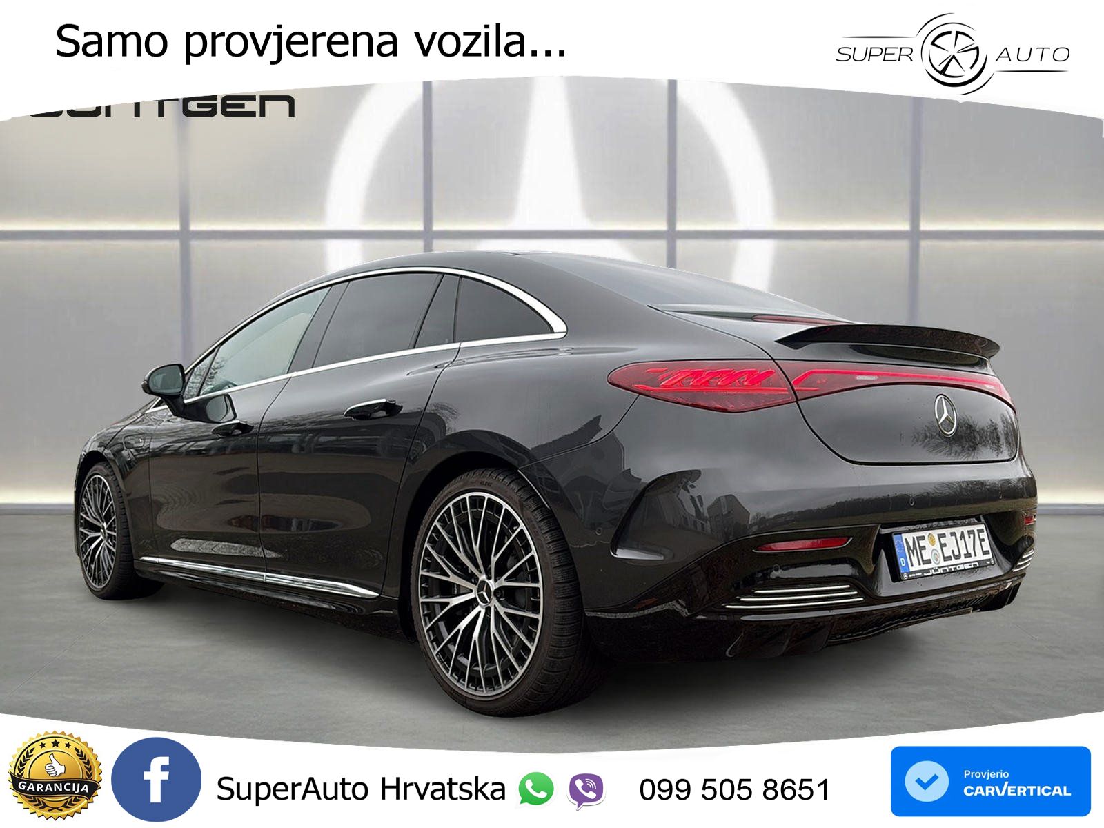 Mercedes EQE AMG 43 100 kWh (476 KS) 4MATIC ZRAČNI+ACC+GR SJED+360+PANO