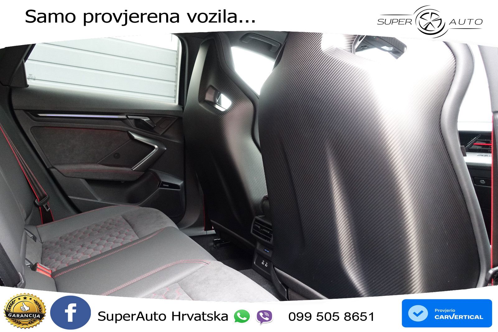Audi RS3 Sedan 2.5 TFSI (400 KS) quattro S tronic LED+GR SJED+ACC