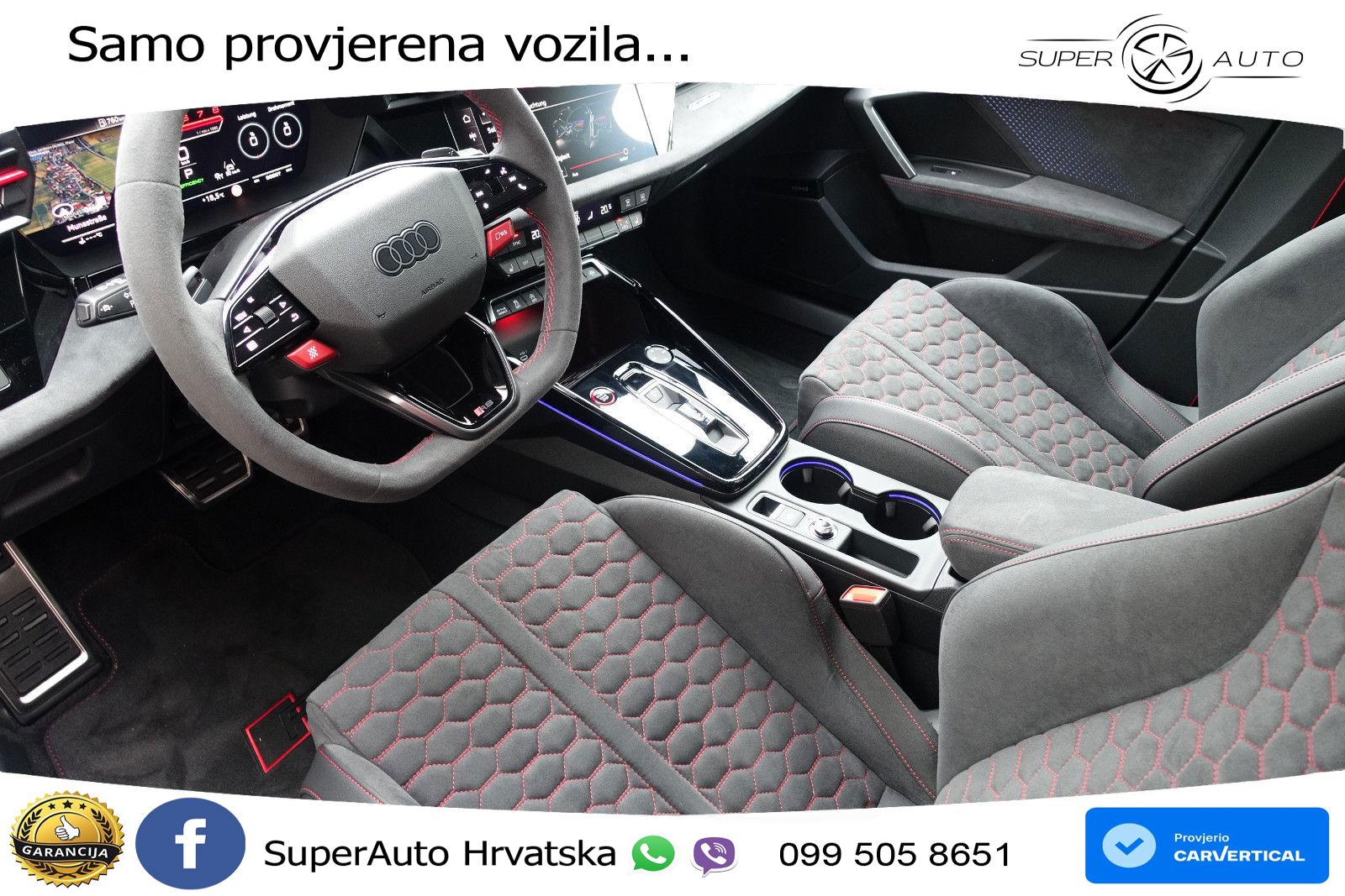 Audi RS3 Sedan 2.5 TFSI (400 KS) quattro S tronic LED+GR SJED+ACC