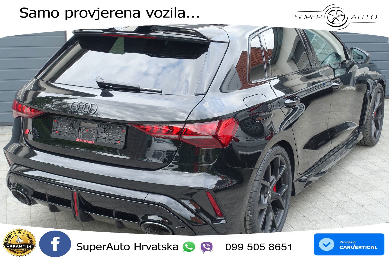 Audi RS3 Sedan 2.5 TFSI (400 KS) quattro S tronic LED+GR SJED+ACC