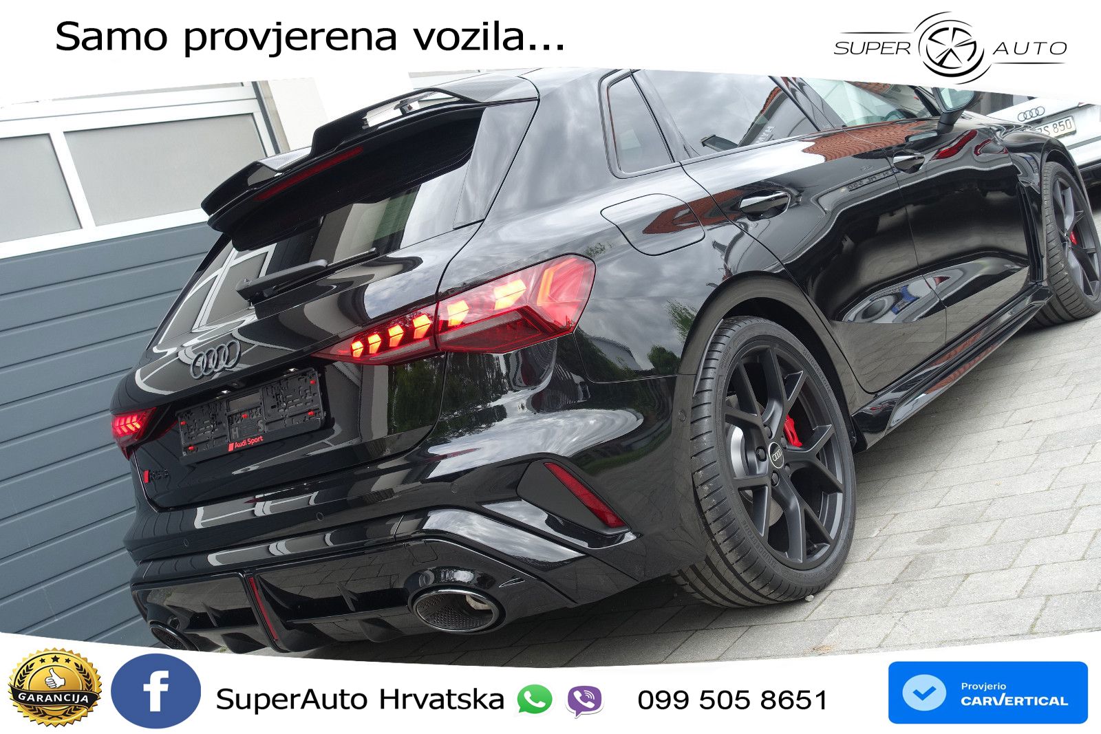 Audi RS3 Sedan 2.5 TFSI (400 KS) quattro S tronic LED+GR SJED+ACC