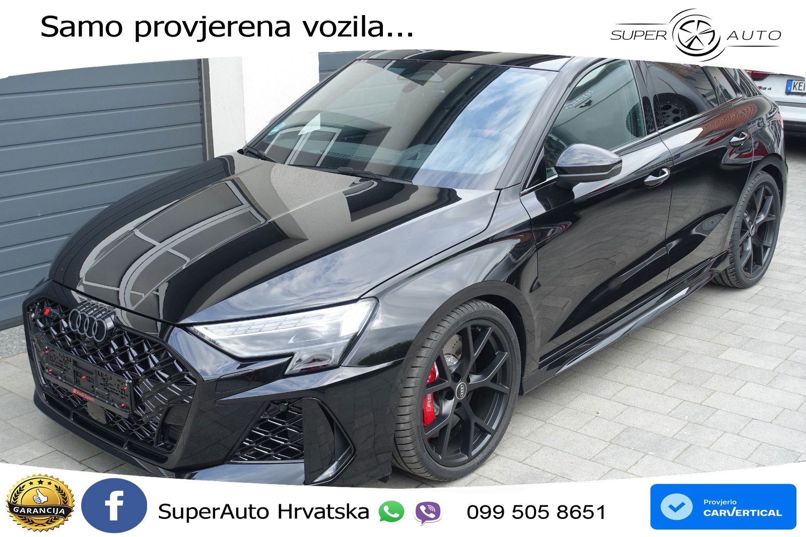 Audi RS3 Sedan 2.5 TFSI (400 KS) quattro S tronic LED+GR SJED+ACC