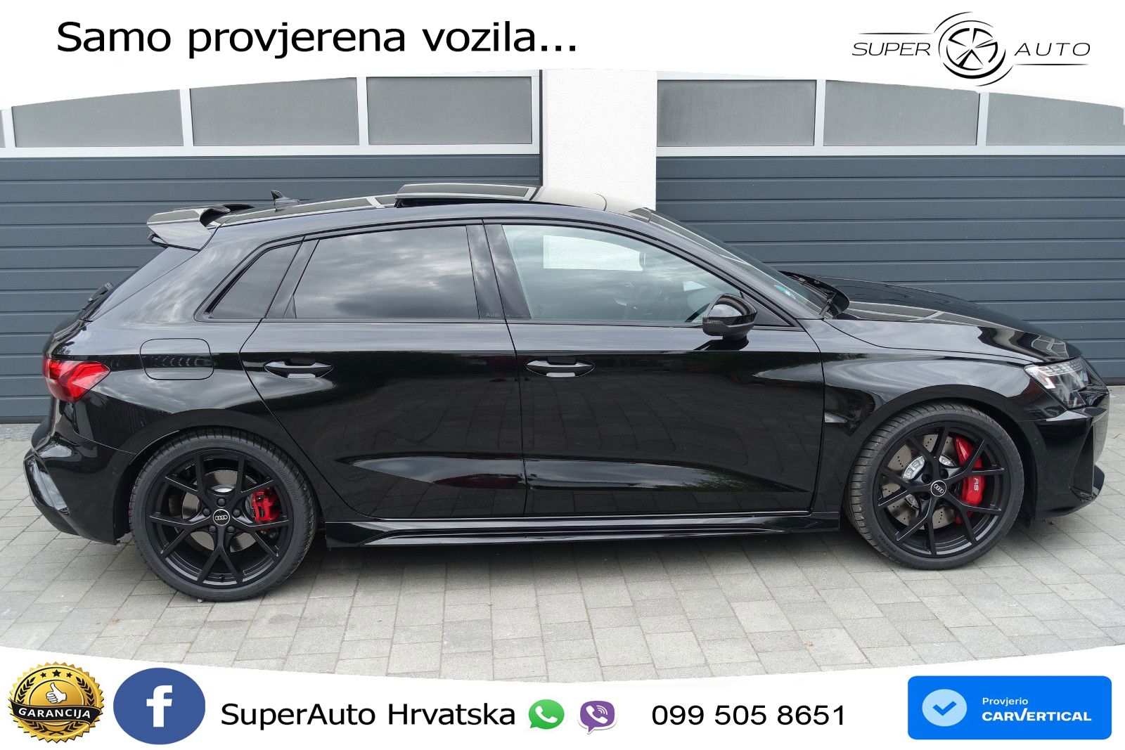 Audi RS3 Sedan 2.5 TFSI (400 KS) quattro S tronic LED+GR SJED+ACC