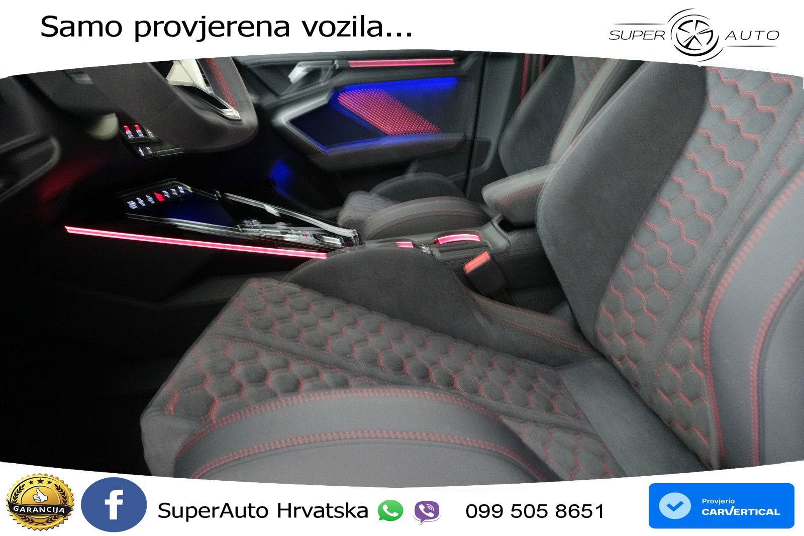 Audi RS3 Sedan 2.5 TFSI (400 KS) quattro S tronic LED+GR SJED+ACC