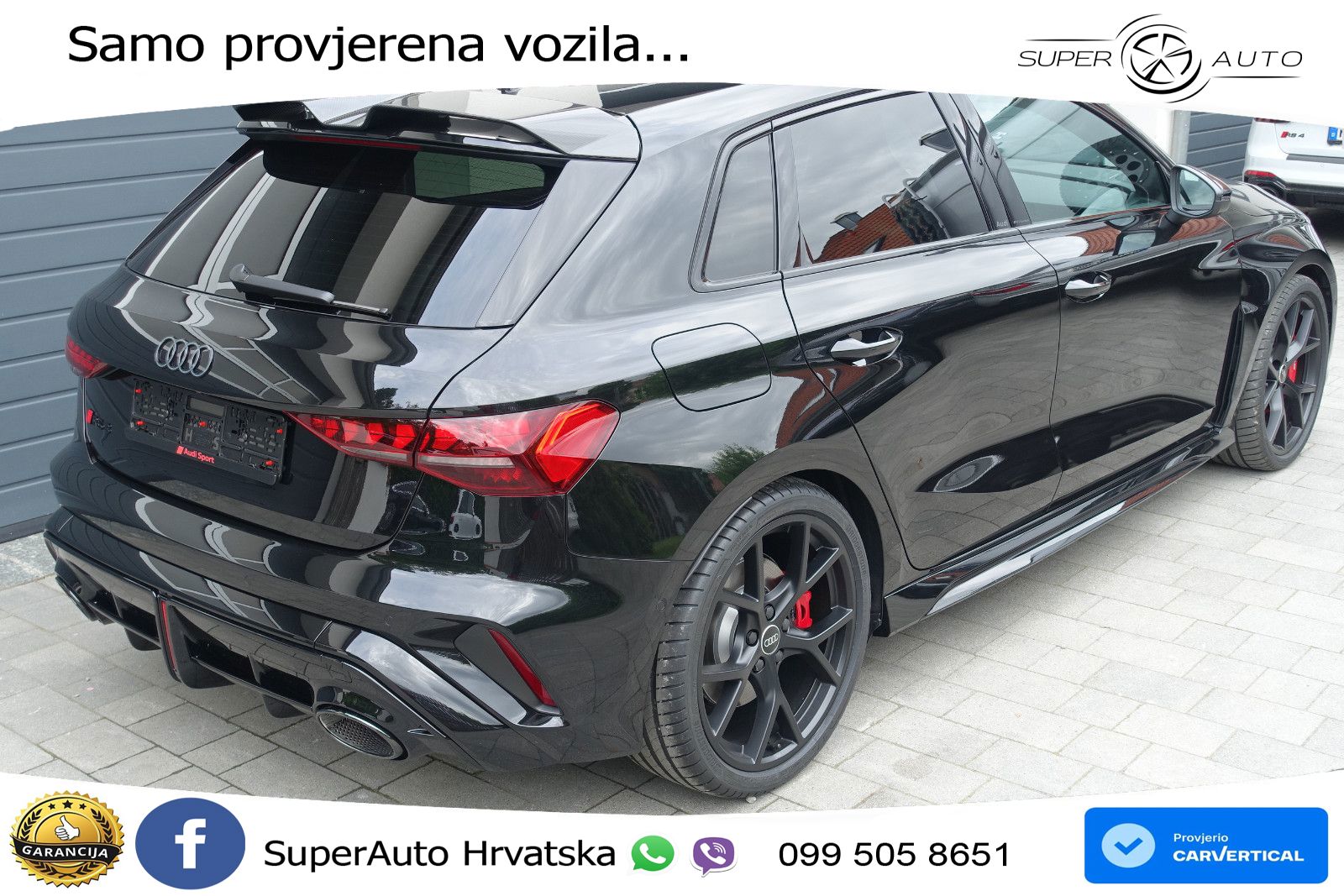 Audi RS3 Sedan 2.5 TFSI (400 KS) quattro S tronic LED+GR SJED+ACC
