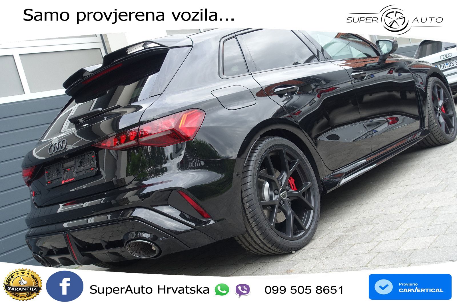 Audi RS3 Sedan 2.5 TFSI (400 KS) quattro S tronic LED+GR SJED+ACC