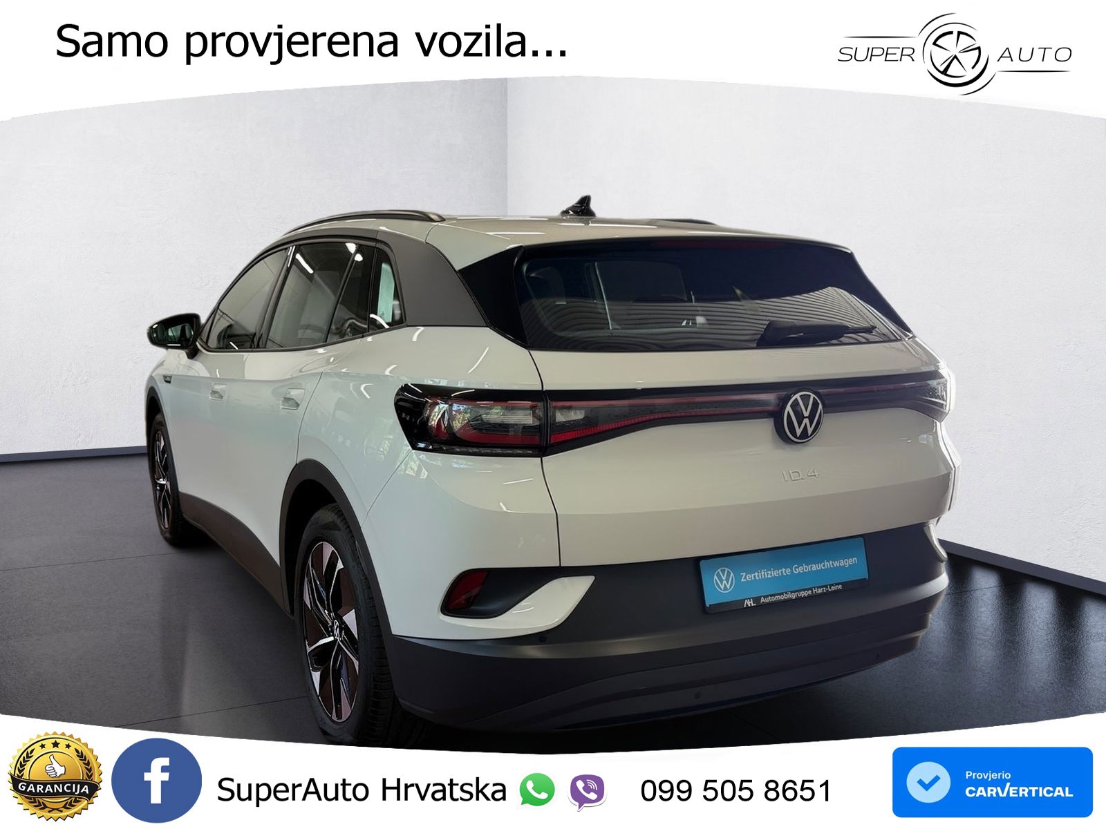 Volkswagen ID.4 Pure Performance 55 kWh (170 KS) LED+GR SJED+ACC