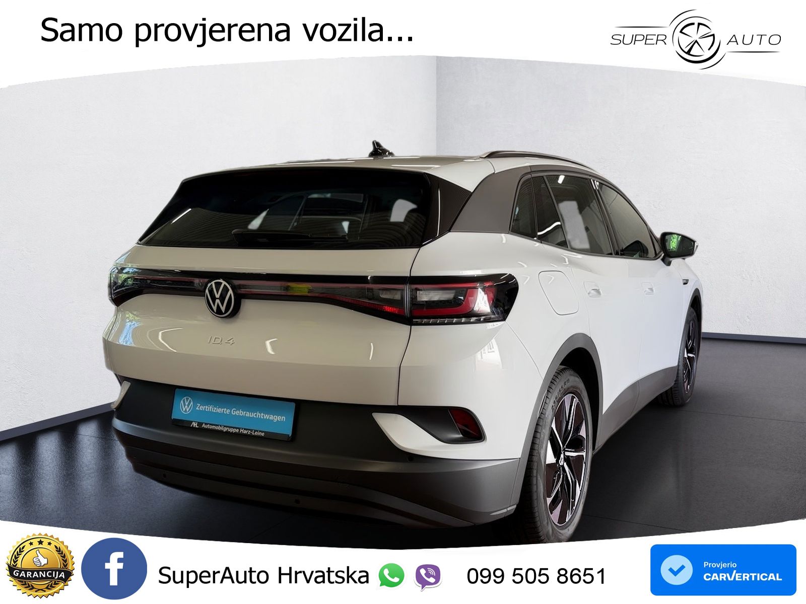 Volkswagen ID.4 Pure Performance 55 kWh (170 KS) LED+GR SJED+ACC