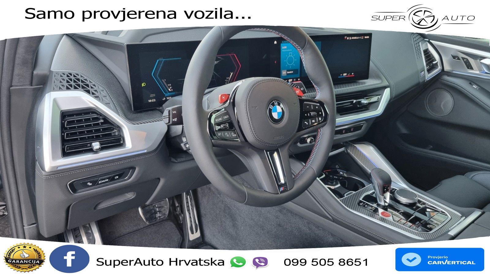 BMW XM 4.4 V8 (653 KS) xDrive Steptronic LED+GR SJED+ACC
