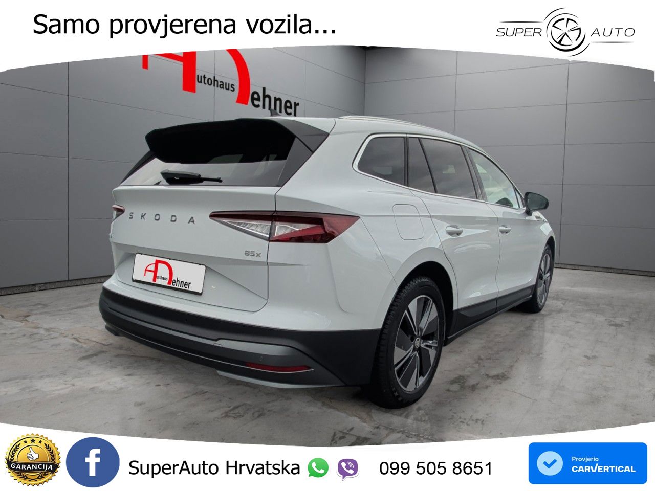 Škoda Enyaq iV 85x 82 kWh (286 KS) AWD
