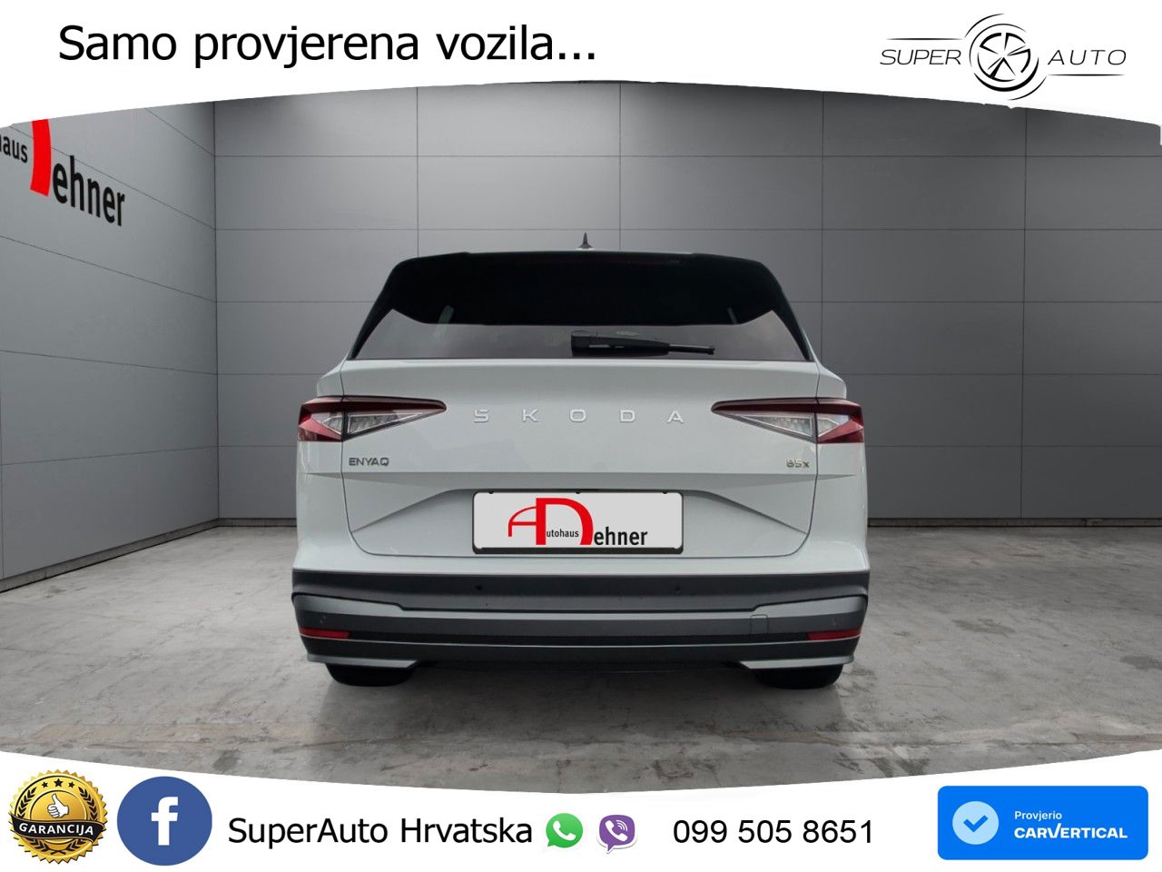 Škoda Enyaq iV 85x 82 kWh (286 KS) AWD