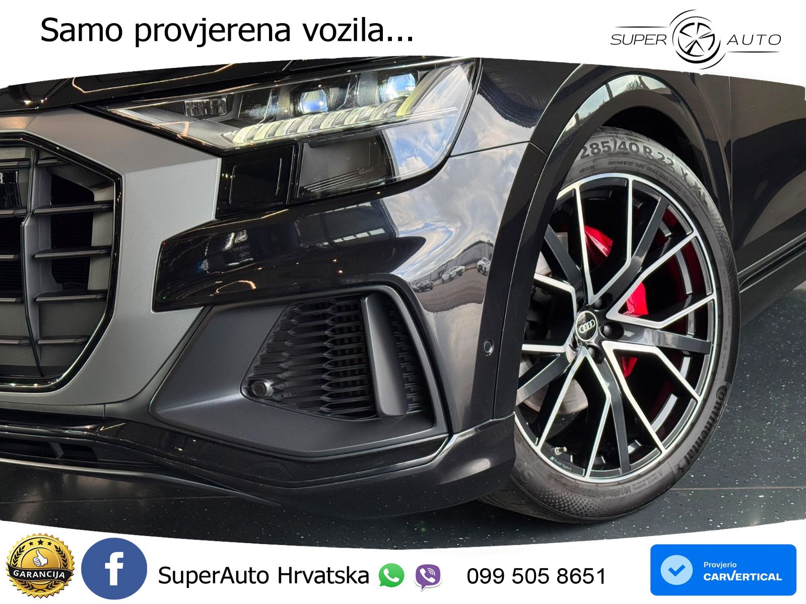 Audi Q8 55 TFSI V6 (340 KS) quattro Tiptronic