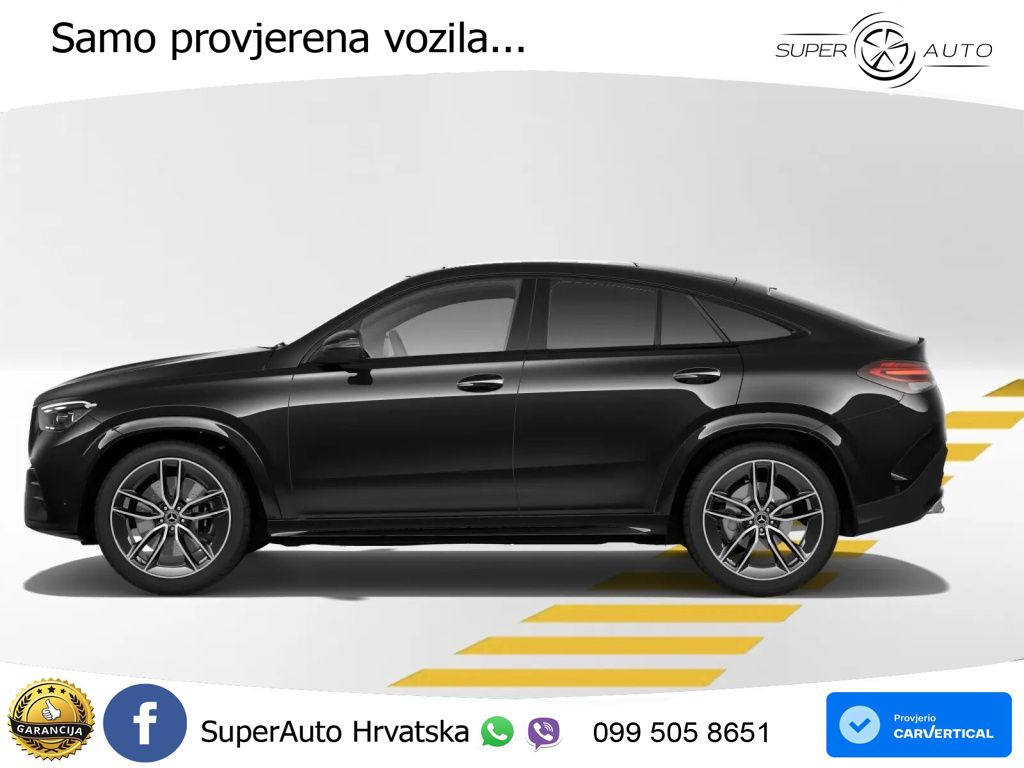 Mercedes GLE Coupe 450d (367 KS) EQ Boost 4MATIC 9G-TRONIC AMG LED+GR SJED+ACC