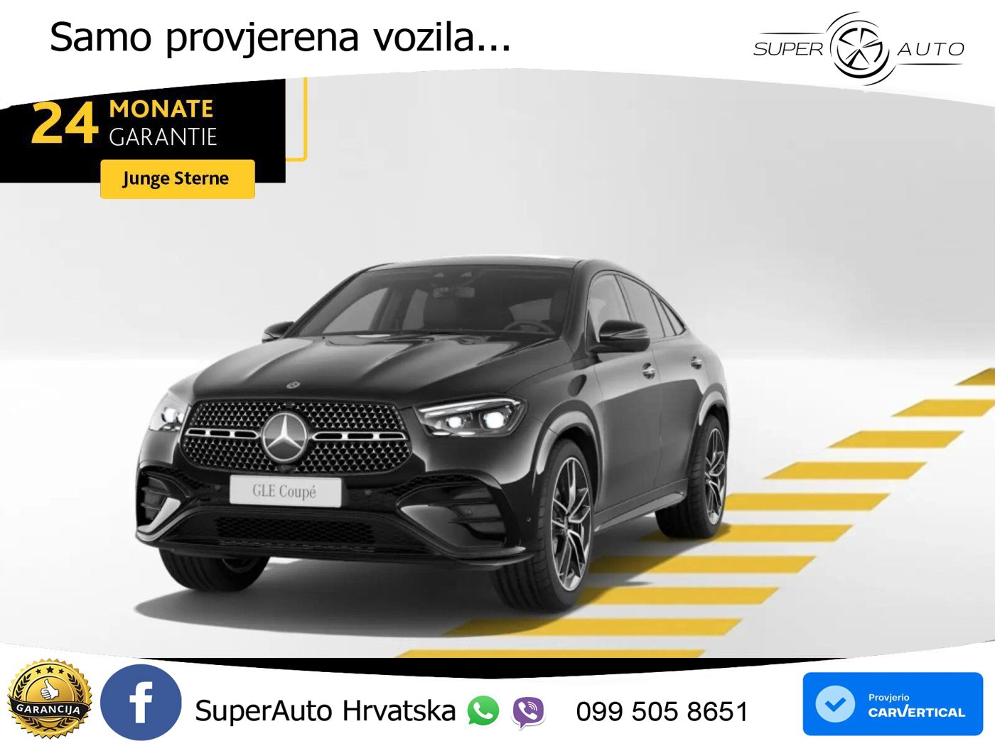 Mercedes GLE Coupe 450d (367 KS) EQ Boost 4MATIC 9G-TRONIC AMG LED+GR SJED+ACC